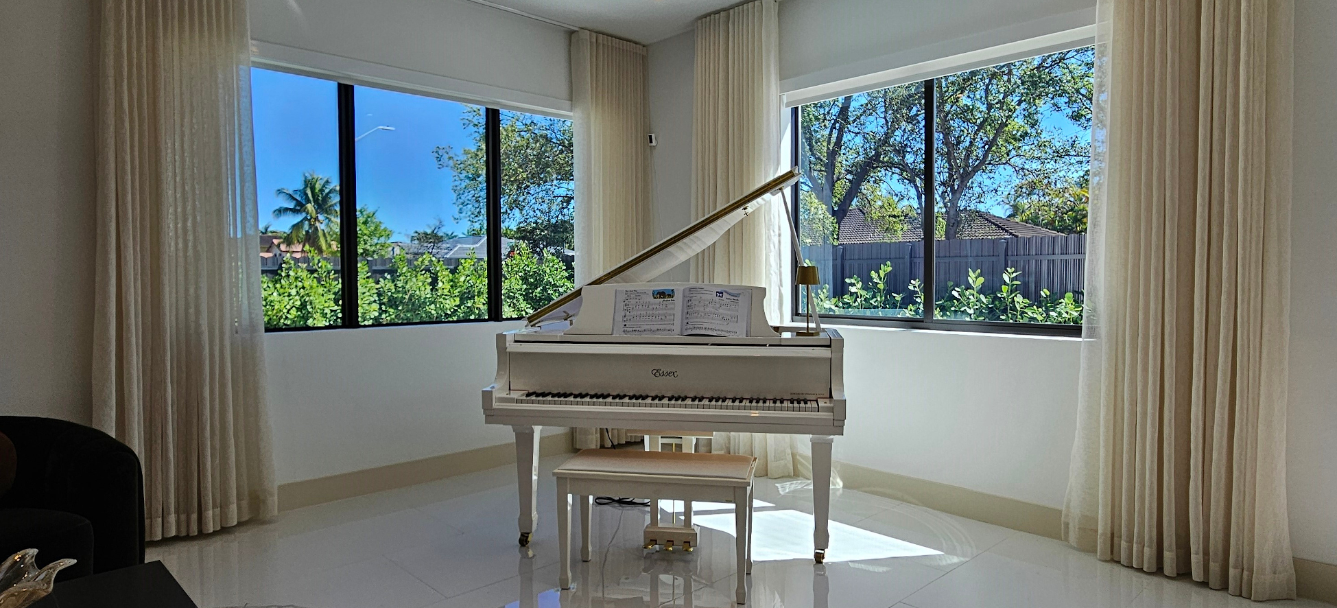 Blue Coast Shades - Drapery