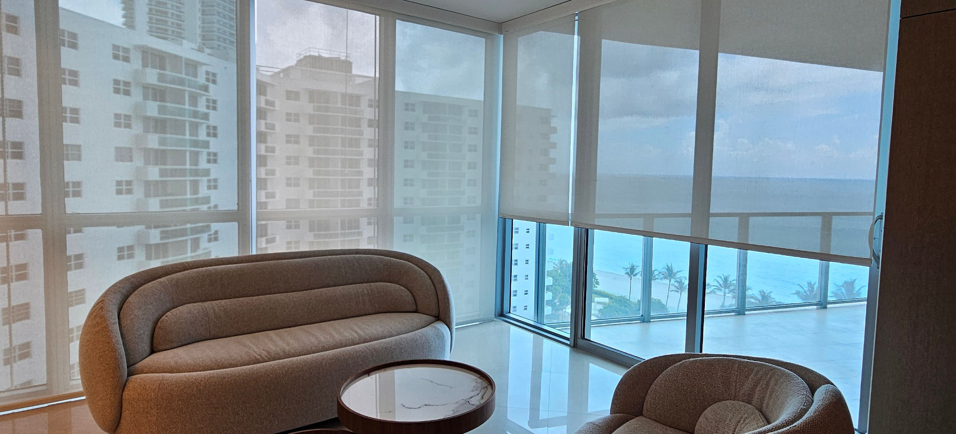 Blue Coast Shades - Drapery