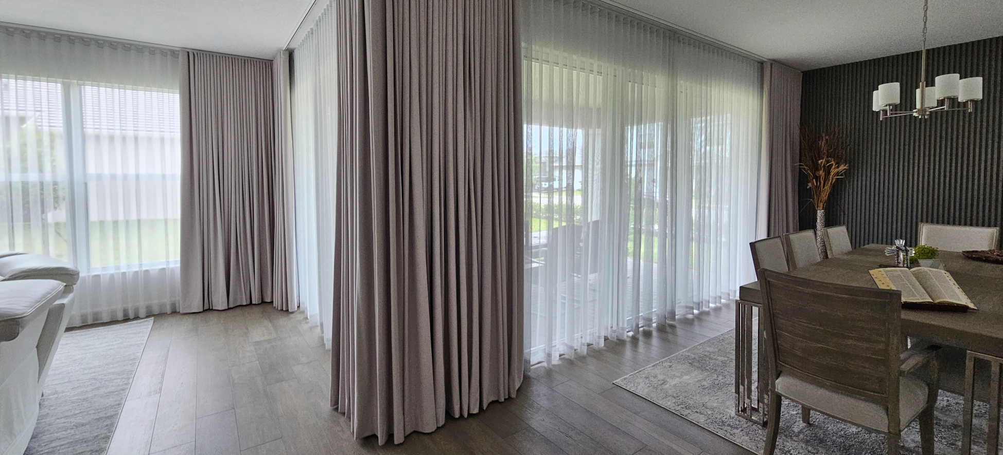 Blue Coast Shades - Drapery