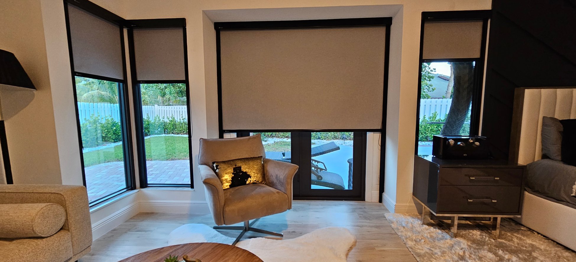 Blue Coast Shades - Drapery